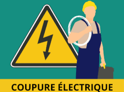 Coupures de courant les 9, 11 et 19 juin