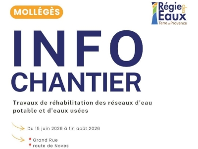 Travaux de réhabilitation des réseaux d’eau potable et d’eaux usées