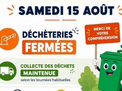 La déchetterie de Mollégès fermée au public samedi