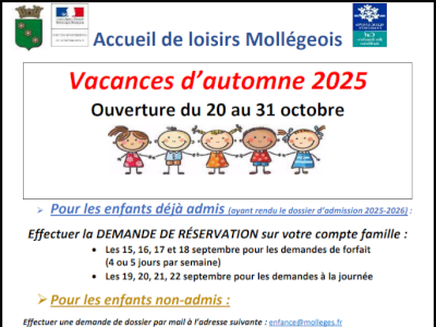 Accueil de Loisirs : bientôt les vacances ! 