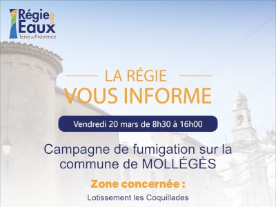 Campagne de fumigation sur le réseau d'assainissement collectif