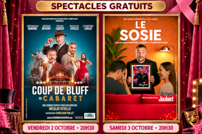 Octobre rose : 'Coup de bluff au cabaret' et 'Le sosie' à l'affiche ! 