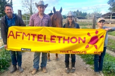 Laura Pouzol marraine du Téléthon