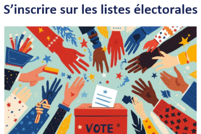 Atelier gratuit pour s'inscrire en ligne sur les listes électorales