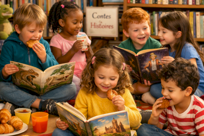 Goûter nouveautés pour les enfants de 7 à 11 ans