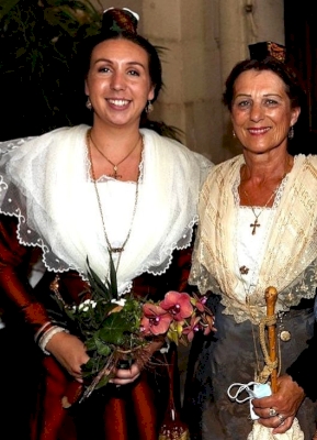 Clémence Fabre, demoiselle d'honneur