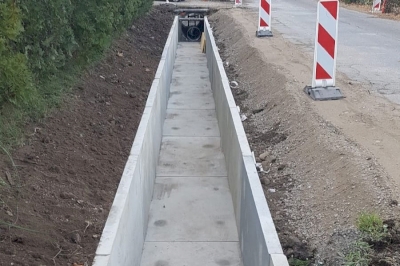 Le chemin de Bouscaron sécurisé