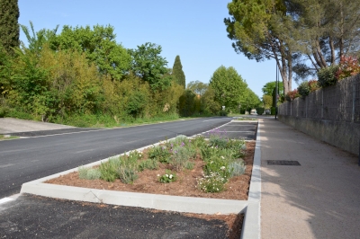 Le chemin de Bouscaron sécurisé
