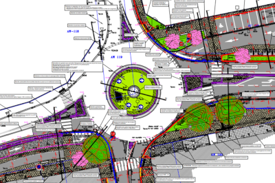 Réaménagements au giratoire de Mollégès-Gare